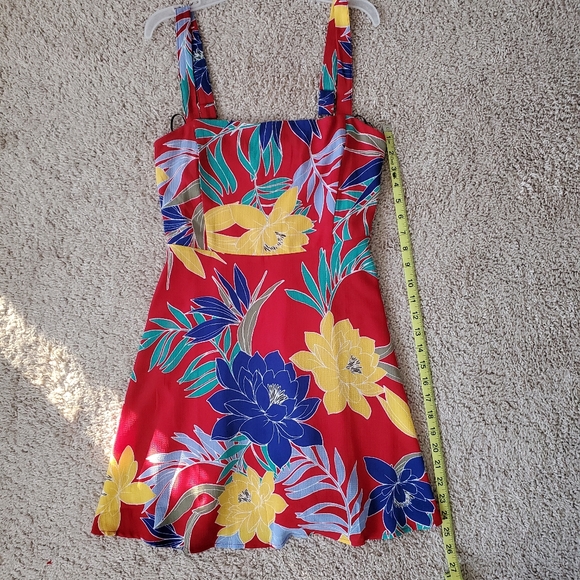 Forever 21 Colorful Mini Dress Size Medium - Picture 4 of 5